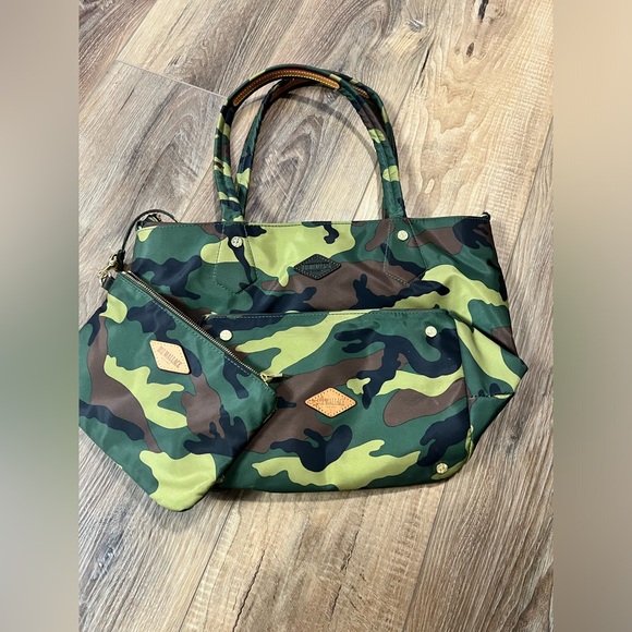 MZ Wallace Camo Small Tote - Picture 1 of 3